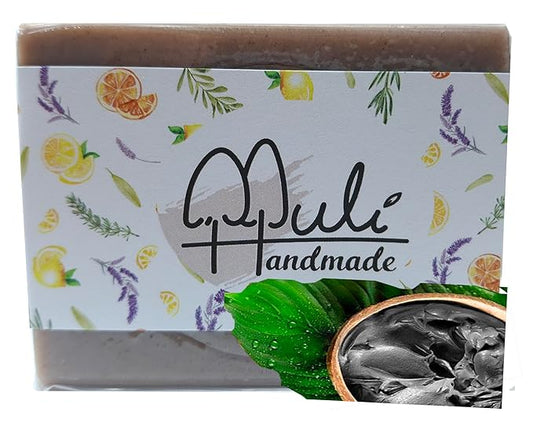 Natural Handemade Bar Soap for Men and Women with Essential oils, Scented Bar Soaps for Bath, Fragrance Regular Use Gift Set (Pack of 1) Dead Sea Mud