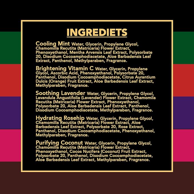 Body Prescriptions Makeup Remover Wipes - Bulk Pack, Gentle Cleansing Wipes for Easy Makeup Removal, Mint, Rosehip, Vitamin C, Lavender & Coconut