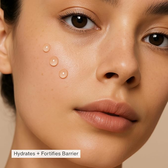 Jeju Island Peptide Barrier Face Serum – Korean Vegan Skincare with 9 Peptides, Ceramides, Hyaluronic Acid, Niacinamide & Marine Complex – Hydrating, Firming & Barrier Support – 1.7 oz