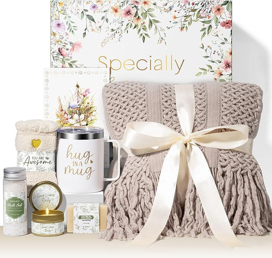 Self Care Gifts for Women Get Well Soon Gifts, Birthday Gifts for Women Care Package, Sympathy Gift Baskets Spa Gifts Thinking of You Inspirational Mothers Day Gifts for Mom Her Wife Friend Grandma