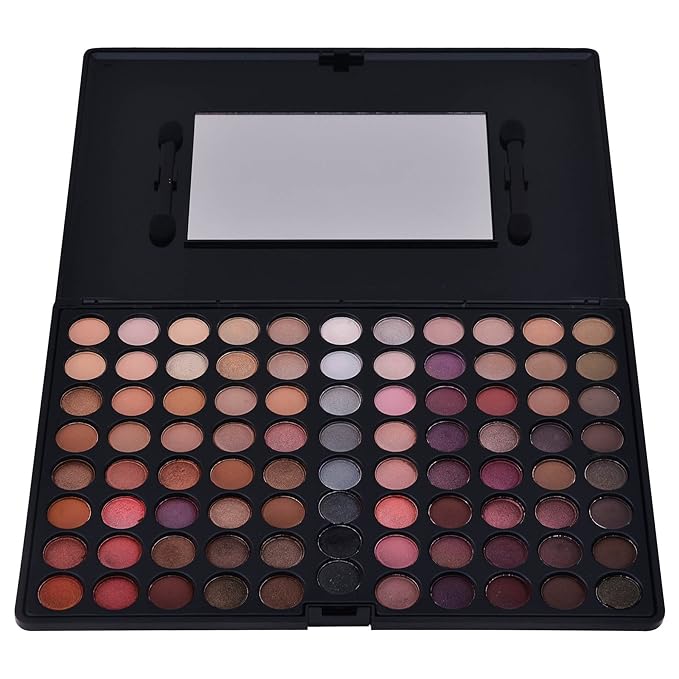 SHANY Natural Fusion Eyeshadow Makeup Palette - 88 Color Highly Pigmented Blendable Natural Color Matte Eye shadow Palette - Nude