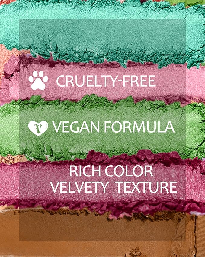 MAKI YIKA Green Eyeshadow Palette 10 Color Bright Emerald Olive Green Eye Shadow Shimmer Matte High Pigmented Long Lasting Glitter Eyes Makeup