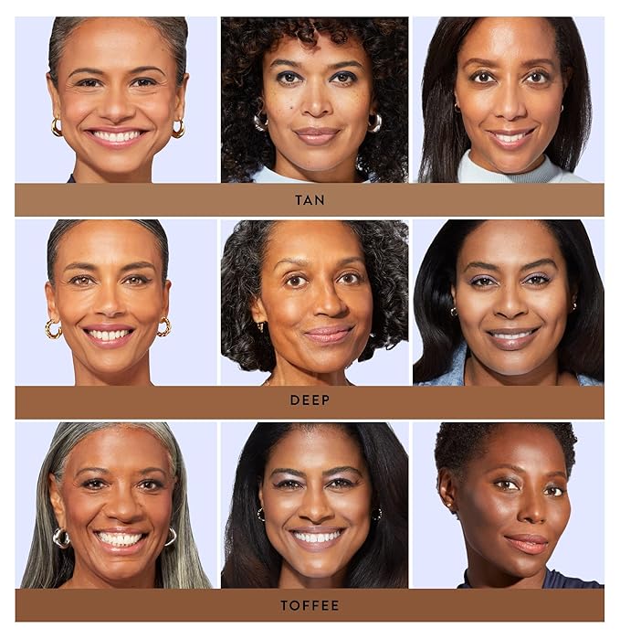 LAURA GELLER NEW YORK Baked Balance-n-Brighten Foundation with Kabuki Brush Makeup Set, Deep