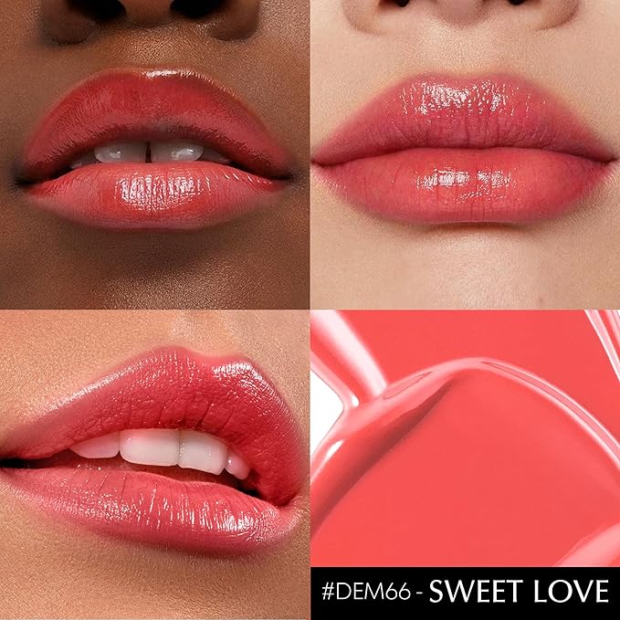 Red Lipstick for Women Hydrating Lipstick Glossy Moisture Lip Gloss Sheer-Medium Coverage, Long Lasting Lipsticks for Dry Lips, DM66 Berry