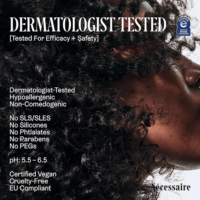 Nécessaire The Shampoo. Hyaluronic Acid + Vitamin B Complex Shampoo for Women & Men.