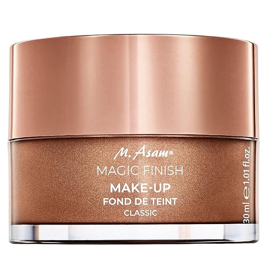 M. Asam Magic Finish Make-Up Mousse (1.01 Fl Oz) – 4in1 Primer, Foundation, Concealer & Powder With Buildable Coverage, Hides Redness And Dark Spots, Vegan, For Light To Medium Skin Tones