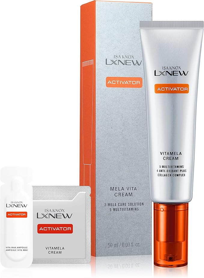 ISA KNOX LXNEW VITAMIN Cream Set (64 ml/2.16 fl oz) - Skin tone, Blemish Recovery/Hyperpigmentation Treatmen. Multivitamins, Antioxidant Collagen Complex.