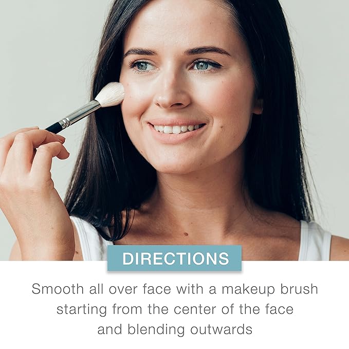 Neutrogena Mineral Sheers Loose Powder Makeup Foundation, Lightweight Face Makeup, Sheer to Medium Buildable Coverage, Sensitive Skin Foundation with Vitamins A, C, & E, Classical Ivory 10, .19 oz