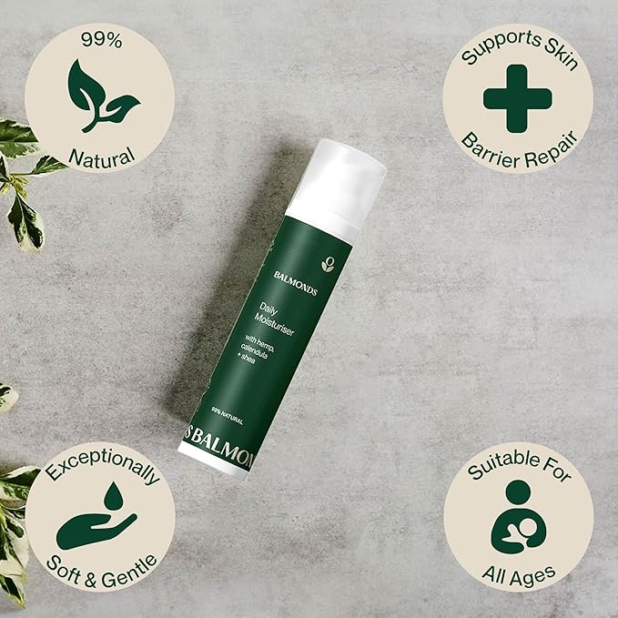 Balmonds Skincare Set – Cleansing Oil, Facial Oil, Moisturizing Cream & Skin Balm – 100% Natural, Fragrance-Free, Vegan & Cruelty-Free – For Dry, Sensitive & All Skin Types – Hydrating & Nourishing