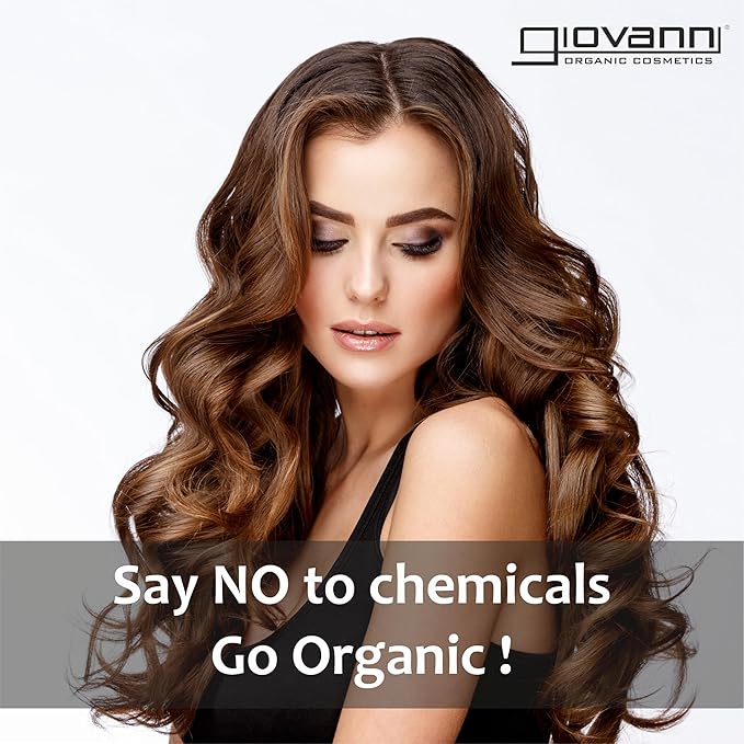 GIOVANNI 2chic Ultra-Volume Shampoo - Daily Volumizing Formula with Papaya & Tangerine Butter, Promotes Weightless Control for Fine Limp Thin Hair, No Parabens, Color Safe - 8.5 fl oz