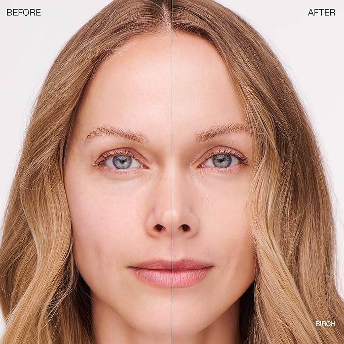 Ogee Complexion Perfecting Liquid Foundation - Lightweight Tinted Moisturizer For Face (Birch 0.25N - Fair, Neutral Undertones) - with Vitamin C & Jojoba Oil - Certified Organic & Made in USA