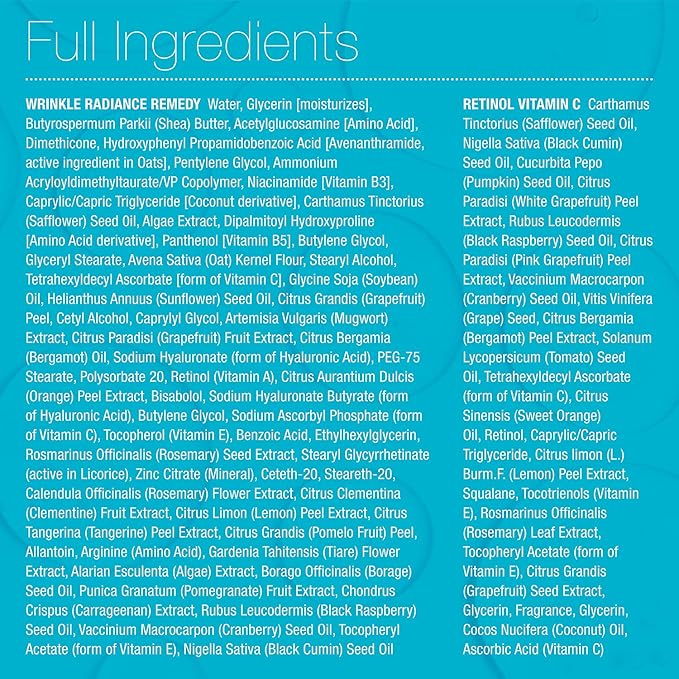 MD Complete Wrinkle Retinol Duo| Professional Dermatologist Skincare Includes Wrinkle & Radiance Remedy PLUS 1.0 fl oz and Retinol Vitamin C Concentrate with Retinol and Vitamin C 0.5 fl oz Set of Two