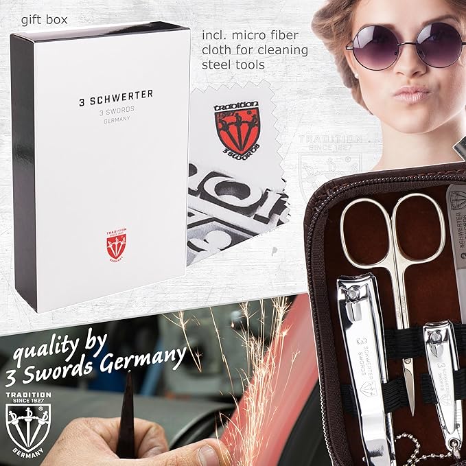 3 Swords Germany – manicure pedicure set kit (674)