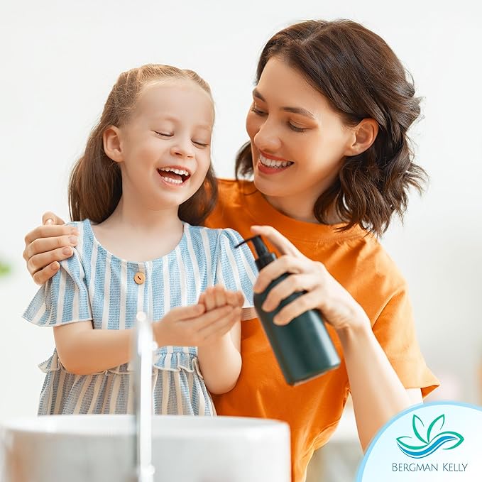 Bergman Kelly - Replacement Shampoo, Conditioner & Body Wash Refill Set - 12.6 oz, 3 Piece Set - Tropical Waterfall - for Dispensers - Delight Guests with Invigorating & Refreshing Hotel Hospitality