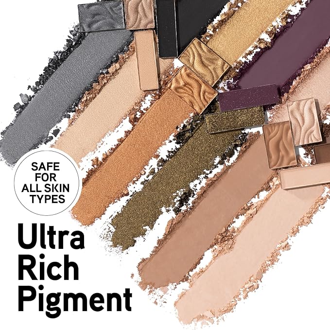 Physicians Formula Murumuru Butter Eyeshadow, 12-Shade Ultra-Creamy Palette with Murumuru & Tucuma Butters, Silky Soft Blendable Formula – Sultry Nights