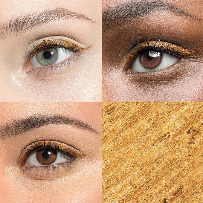 Julep When Pencil Met Gel Eyeliner Trio – Blackest Black, Sunset Gold, 17 Smoky Plum – Long-Lasting, Smudge-Proof Gel Eyeliner