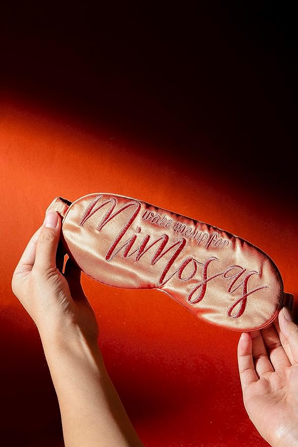 Luxury Silk Sleep Mask 22-Momme Mulberry Silk Ultra Comfort Deeper Relaxation Present-Ready Packaging Luxury Christmas for Her Eyeshade for Night Sleeping Travel Nap