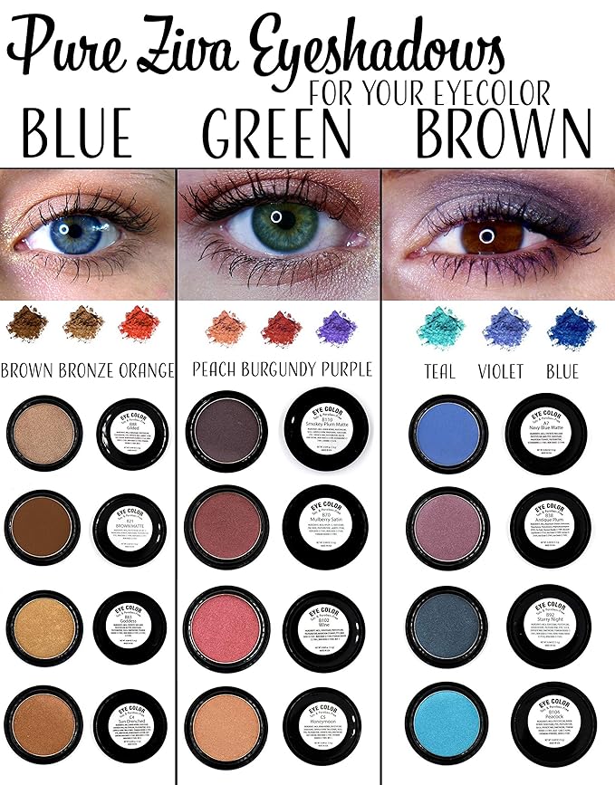 Chocolate Brown Chestnut Cocoa Matte Opaque Pressed Powder Single Vegan Eyeshadow; Talc, Paraben & Cruelty Free