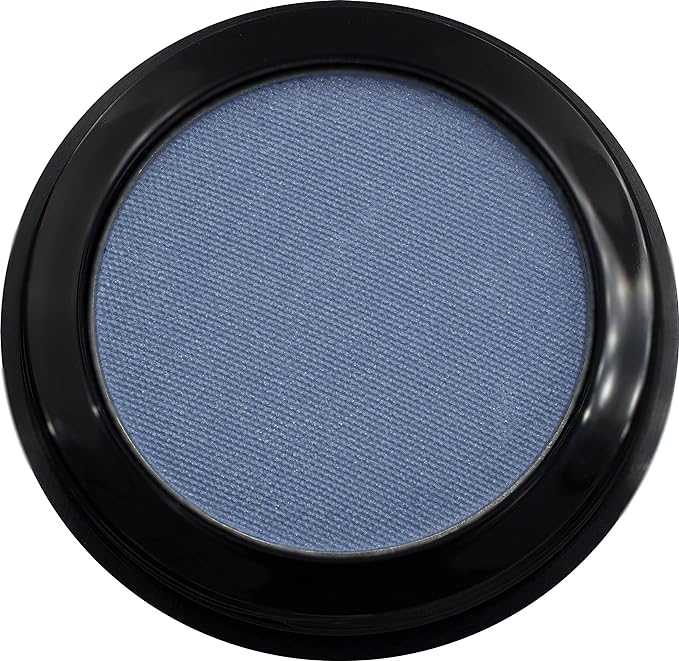 Light Pale Blue Velvet Shimmering Robins Egg Opaque Pressed Powder Single Vegan Eyeshadow; Talc, Paraben & Cruelty Free