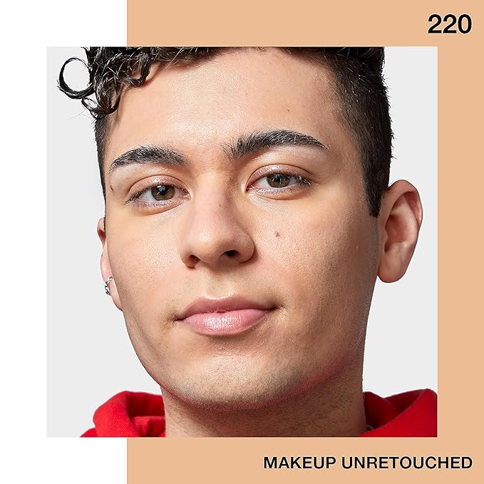 Maybelline Fit Me Matte + Poreless Liquid Oil-Free Foundation Makeup, Natural Beige, 1 Count (Packaging May Vary)