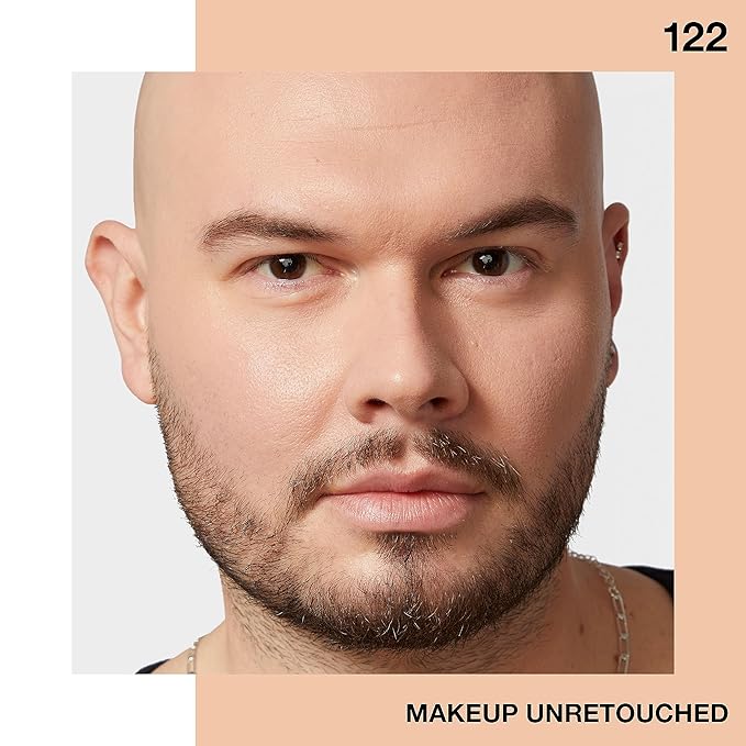 Maybelline Fit Me Matte + Poreless Liquid Oil-Free Foundation Makeup, Creamy Beige, 1 Count (Packaging May Vary)