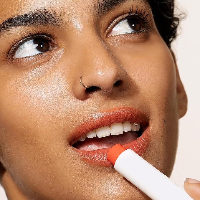 Melixir Vegan Lip Butter #08 Havana, Hydrating Tinted Lip Balm Stick, Bee-Free, Petrolatum-Free, Plant-Based With Shea Butter, Nourishing Care for Dry, Chapped Lips, Natural Finish