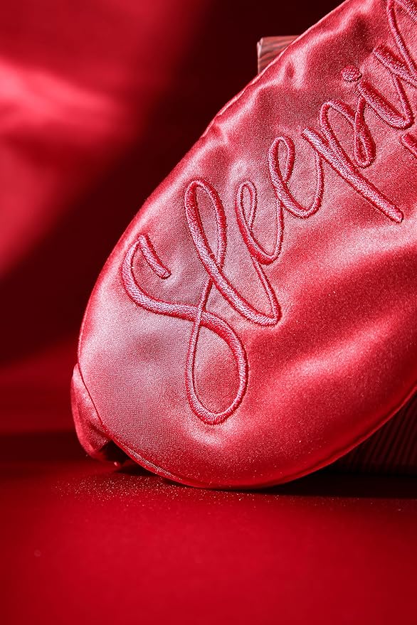 Luxury Silk Sleep Mask Gift Set 22-Momme Mulberry Silk Eye Mask Ultra Comfort Perfect Present for Her Luxury Christmas for Women Comfortable Blindfold Eyeshade for Night Sleep