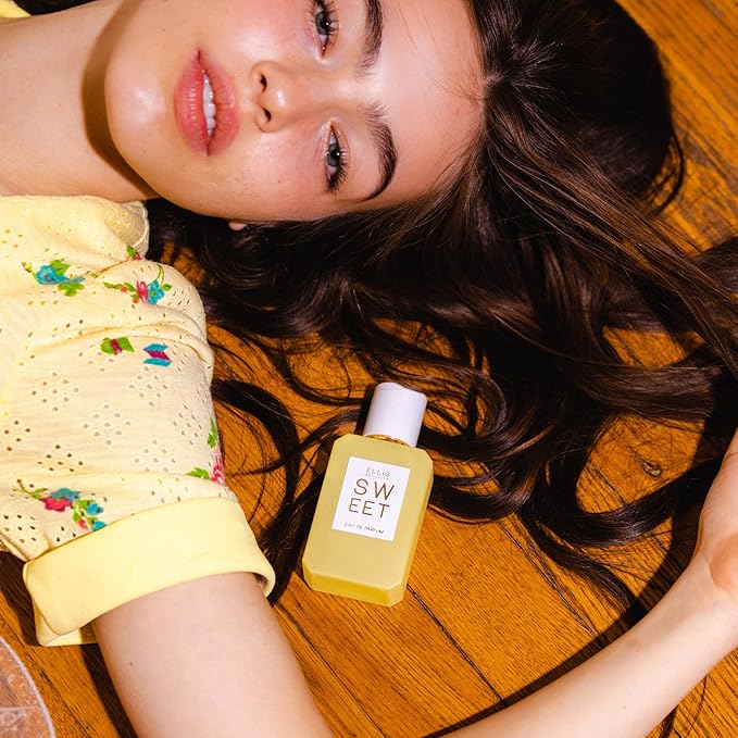 Ellis Brooklyn Sweet Eau de Parfum, Gourmand Perfume for Women with Pear, Marshmallow & Orris, Vegan, Cruelty-Free, Paraben-Free, Made in the USA, 50ml / 1.7oz