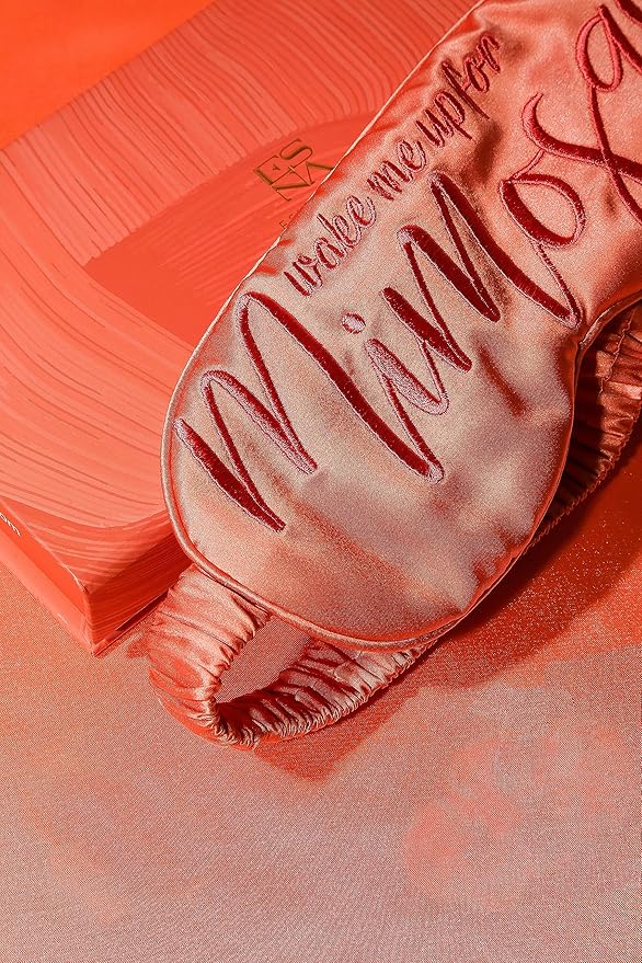 Luxury Silk Sleep Mask 22-Momme Mulberry Silk Ultra Comfort Deeper Relaxation Present-Ready Packaging Luxury Christmas for Her Eyeshade for Night Sleeping Travel Nap