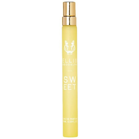 Ellis Brooklyn Sweet Eau de Parfum, Travel Spray, Gourmand Perfume for Women with Pear, Marshmallow & Orris, Vegan, Cruelty-Free, Paraben-Free, Made in the USA, 10ml / 0.33 Fl Oz