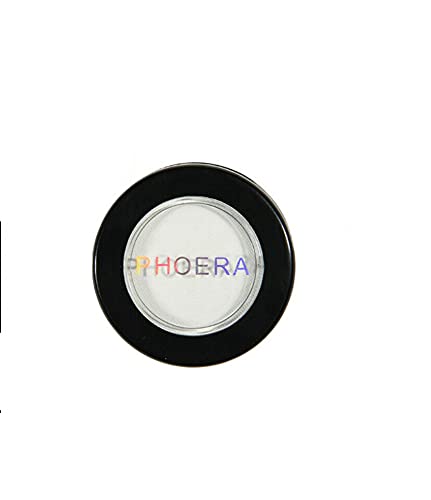 Phoera AQUAPURITY Waterproof Long Lasting Matte Eyeshadow Palette in 12 Pigment Color Face Powder Eye Shadow Cosmetic Cream Makeup Cosmetic (201 WHITE)