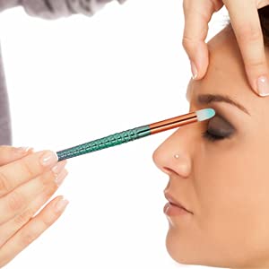 Tenmon Makeup Brush Box Set,Eyeshadow Eyeliner Makeup Brush Makeup Foundation Eyebrow Eyeliner Blush Cosmetic Concealer Brush,10PCS