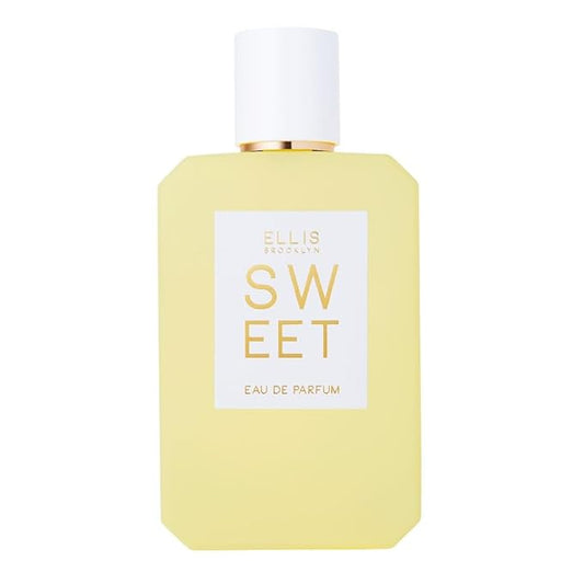 Ellis Brooklyn Sweet Eau de Parfum, Gourmand Perfume for Women with Pear, Marshmallow & Orris, Vegan, Cruelty-Free, Paraben-Free, Made in the USA,100ml / 3.4 Fl Oz