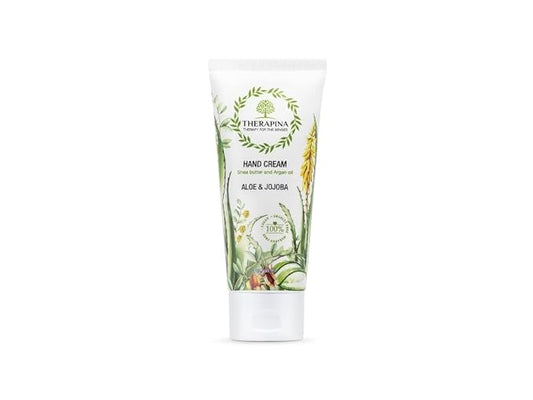 Aromatherapy Hand Cream for Dry Skin – Shea Butter Hand Cream for Women and Men with an Awakening, Long-Lasting Aloe and Jojoba Scent – Vegan Hand Cream Lotion for Dry Skin, 3 Oz.