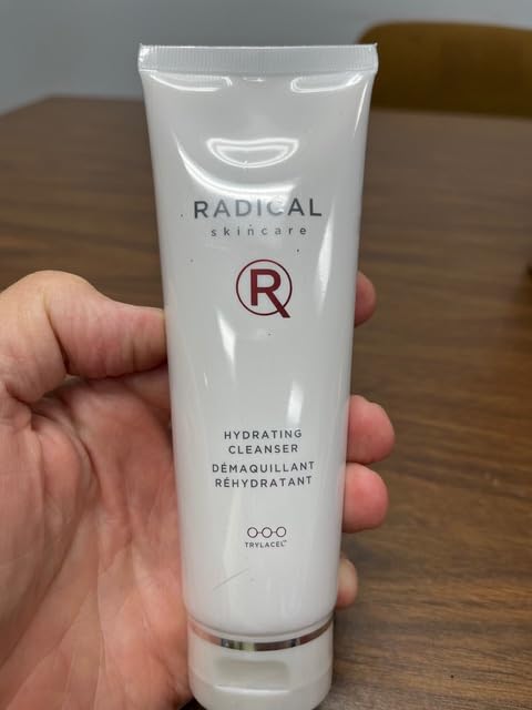Radical Skincare Hydrating Cleanser- Antioxidant Rich, Non-Drying, Gentle Formula Promotes Cell Turnover | For All Skin Types | Paraben & Cruelty Free | Clinically Proven Results (4 Fl Oz, 2 Pack)