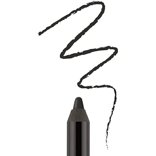 Bodyography Cream Eye Pencil (Long Wear - Black Magic): Black Salon Wooden Waterproof Makeup Pencil w/ Coconut Oil | Long-Wearing, Cruelty-Free, Gluten-Free, Paraben-Free