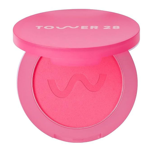 GetSet™ Matte Powder Blush - Feliz Fresca, Setting + Blurring Hot Pink Blush