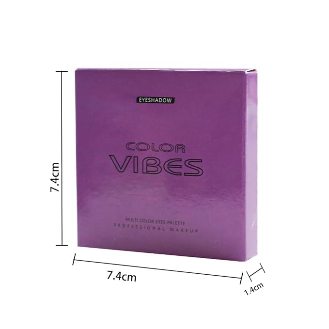 Go Ho 9 Colors Purple Eyeshadow Palette,Light to Dark Purple Eye Shadow Palette,Matte&Shimmer Eye Makeup Palette,Waterproof Powder Eyeshadow Makeup