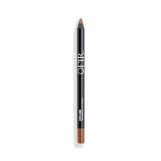 OFIR Waterproof Eye Pencil | Vegan, Cruelty-Free & Smudge-Proof | Creamy Gel Formula for Smooth Application | Long-Lasting, Full-Coverage, Precise Eyeliner Pencil (6PM - Warm Pearlescent Bronze)