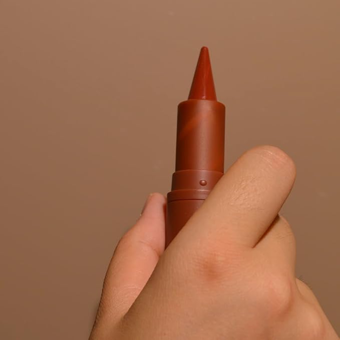 2-in-1 Gradient Lip Liner and Lipstick Lip Combo Set - Achieve Flawless Contour and Gradual Ombre Effect with Easy-to-Use Crayon Form and Cone Tip - Non-Smudging, Long-Lasting (01# Milk Tea, 1)