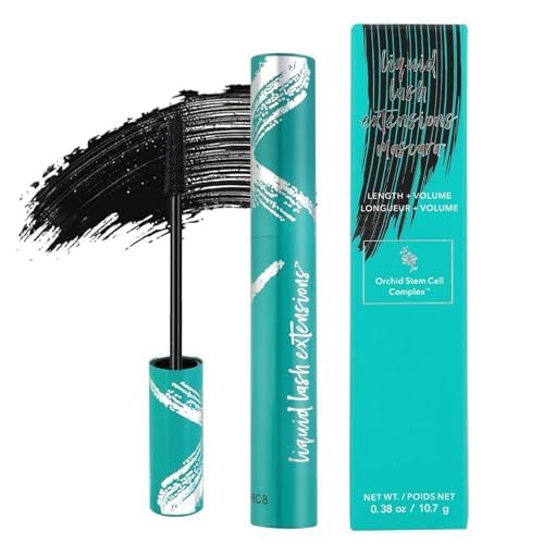 Thrive Mascara Liquid Lash Extensions - Brynn Thick and Slender, Waterproof and Sweat Resistant (Black 10.7g/0.38 OZ)