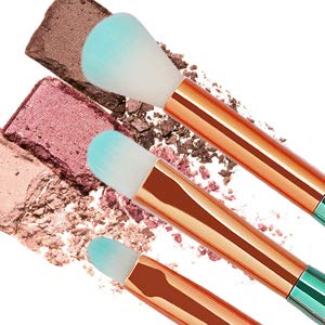 Tenmon Makeup Brush Box Set,Eyeshadow Eyeliner Makeup Brush Makeup Foundation Eyebrow Eyeliner Blush Cosmetic Concealer Brush,10PCS