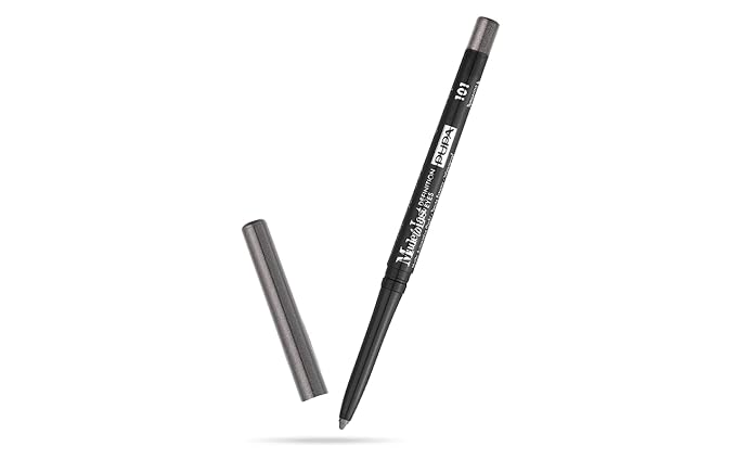 PUPA Milano Made To Last Definition Eyes - Creamy Retractable Automatic Eyeliner - Easily Create Instant, Smudge Free Intensity - Lasting Color Liner For Waterline Or Lid - 101 Stone Grey - 0.012 Oz