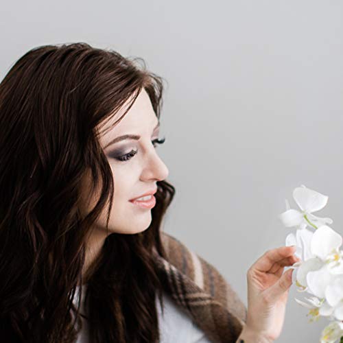 Lauren Brooke Cosmetiques Pressed Eye Shadow Duo, Richly Pigmented Natural Eyeshadow, EU Certified Organic Makeup For Women (Smokey Quartz/Twilight)