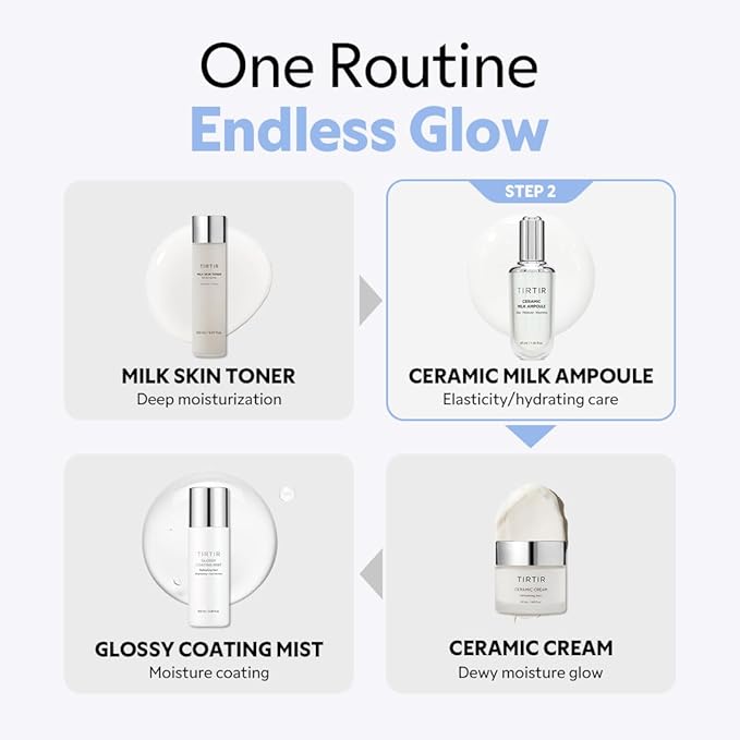 TIRTIR Ceramic Milk Ampoule (1.35 Fl Oz)