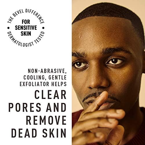 Bevel Skin Care Set - Includes Face Wash with Aloe Vera, Glycolic Acid Exfoliating Pads, Lightweight Face Moisturizer, Helps Treat Blemishes, Bumps and Discoloration (Packaging May Vary)