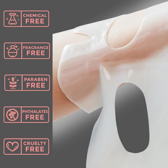 ERASE Pro-Collagen Hydrating Collagen Face Mask for Women & Men | Face Masks Skincare | Mascarillas Faciales de Colageno |Collagen Mask Overnight | Biocollagen Face Mask | Korean Skin Care