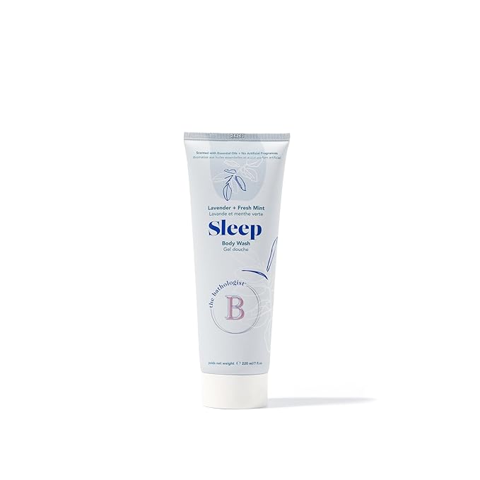 The Bathologist Sleep Creamy Body Wash, Lavender & Mint, Calming Body Cleanser for Evening Self-Care, Hydrating, Gentle Formula for All Skin Types, 7 oz