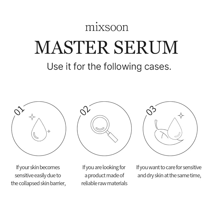 Master Serum Moisturizing Serum for Healthy Skin and Improve Skin Barrier | Cruelty Free Korean Glass Skincare