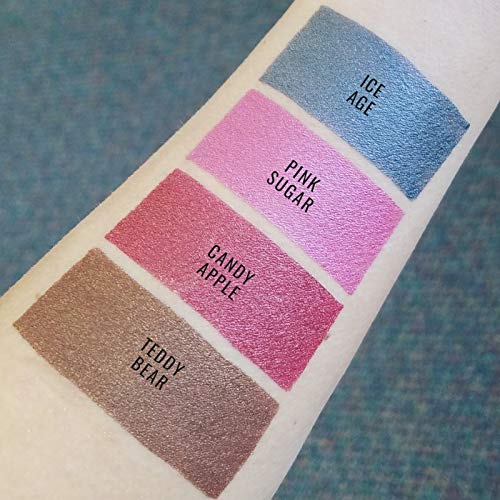 Aromi Dark Red Metallic Liquid Lipstick | Ruby Maroon Lip Color with Shimmery Finish, Vegan, Cruelty-free, Smudge Proof, Long-Lasting, Handmade (Candy Apple)